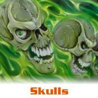 Harley Skull Designs