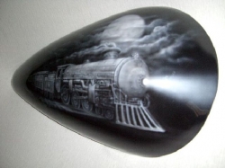 Night Train on Black Picture